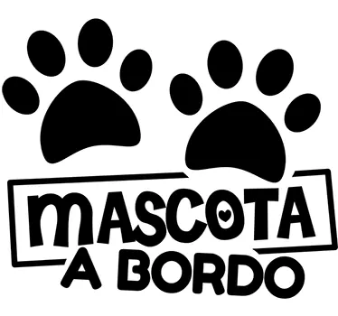 Pegatina bebé a bordo mascota a bordo - TenVinilo