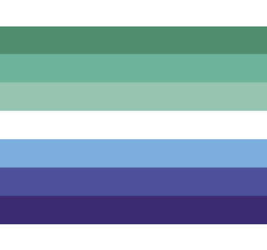 Calca para auto bandera gay - TenVinilo