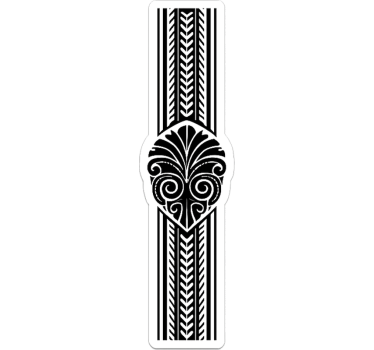 Calca para bicicleta sábana tribal maorí - TenVinilo