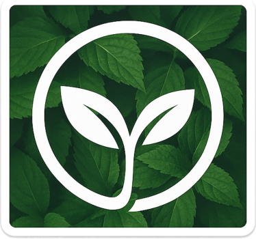 Calca para auto fondo de hojas con logotipo personalizado - TenVinilo