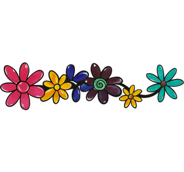Calca para auto envoltura floral para vehículo - TenVinilo