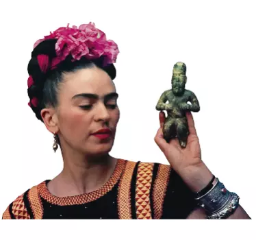 Vinilo para ordenador Frida Kahlo - TenVinilo