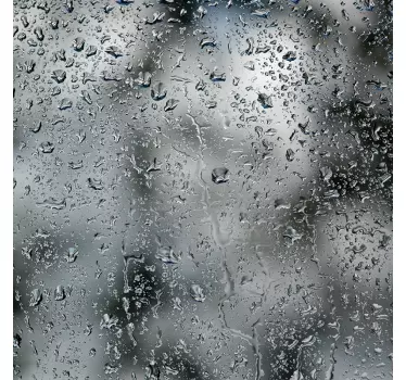Vinilo para lavavajillas gotas de agua - TenVinilo