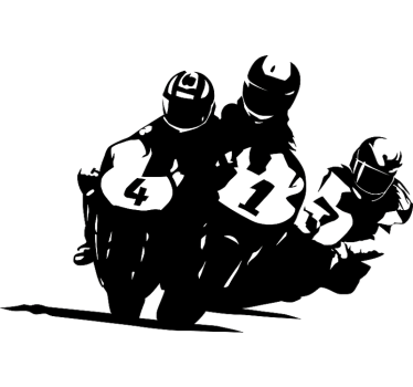 Vinilo de moto paquete de velocidad - TenVinilo