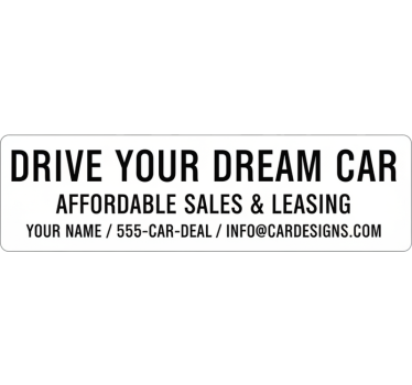 Calca para auto personalizadas para tu vehículo - TenVinilo