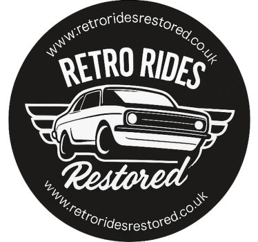 Calca para auto retro circular parabrisas - TenVinilo