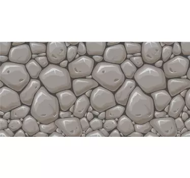 Vinilo cocina piedras naturales - TenVinilo