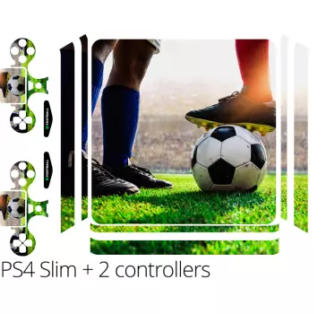 Vinilo fútbol PS4 deporte estadio de futbol - TenVinilo