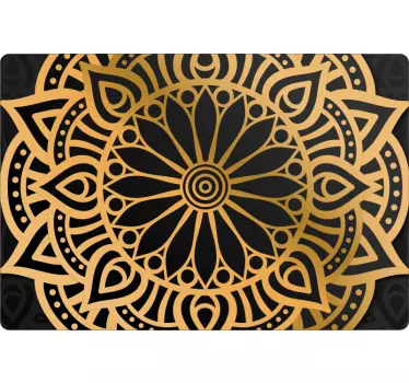 Vinilo para portátiles touchpad sticker mandala - TenVinilo
