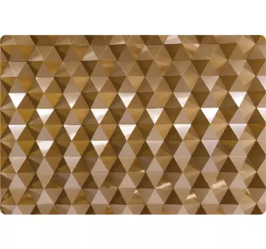 Vinilo decorativo formas geométricas touchpad patron triangular - TenVinilo