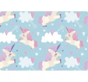 Vinilo para trackpad de portátil de unicornio - TenVinilo