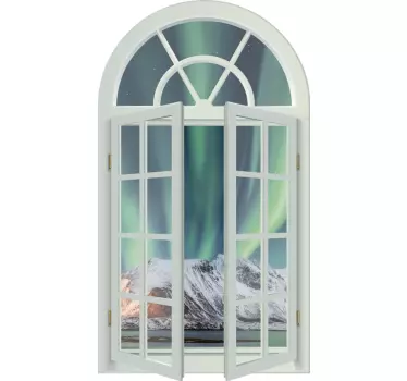 Vinilo decorativo vistas paisaje noruego - TenVinilo