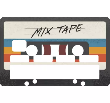 Pegatina para tarjeta de crédito de cassette - TenVinilo