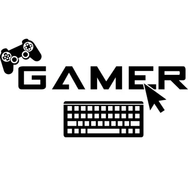 Vinilo decorativo gamer  - TenVinilo