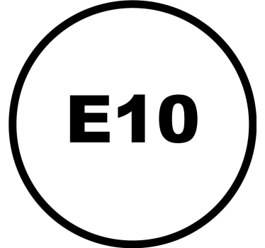 Calca para auto información sobre combustible e10 - TenVinilo