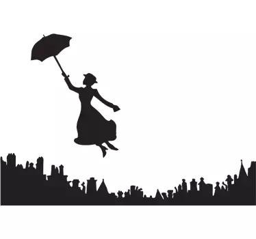 Vinilo decorativo Mary Poppins - TenVinilo