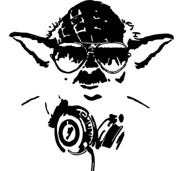 Vinilo gafas de personajes geniales - TenVinilo