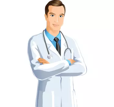Adhesivo médico detalle - TenVinilo