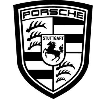 Vinilo decorativo marca Porsche - TenVinilo