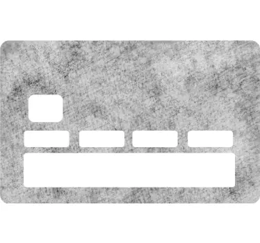 Sticker para tarjeta diseño de tarjeta texturizado - TenVinilo
