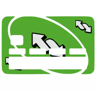 Sticker para tarjeta tarjeta de pago verde - TenVinilo