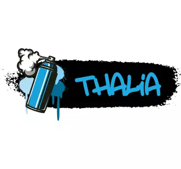 Vinilo lata de aerosol personalizada - TenVinilo