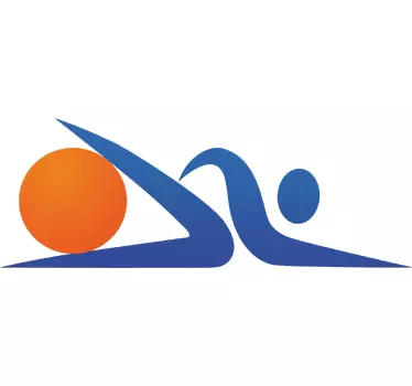 Pegatina icono para gimnasio - TenVinilo