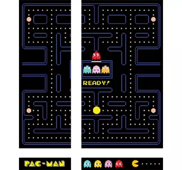 Vinilo para PS4 Pacman - TenVinilo