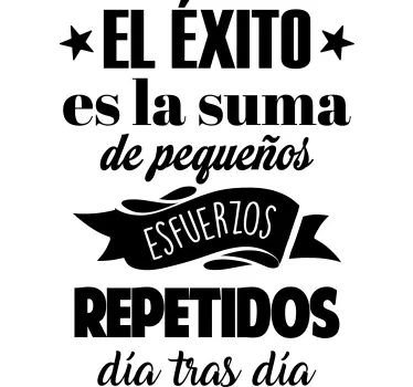 Vinilo superación personal el éxito es la suma - TenVinilo