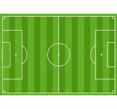 Vinilo pizarra vileda campo de fútbol - TenVinilo