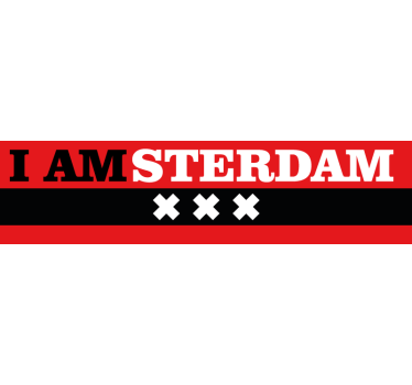 Vinilo decorativo I amsterdam - TenVinilo