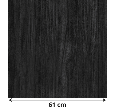 Vinilo para mueble madera negra - TenVinilo