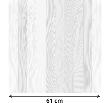 Vinilo para mueble textura madera blanca - TenVinilo