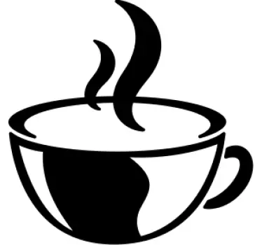 Vinilo bebida taza de café - TenVinilo