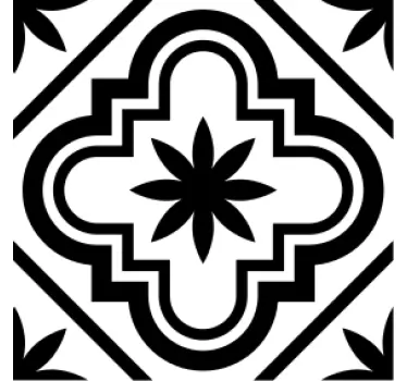Azulejos adhesivo monocolor hidraulico - TenVinilo