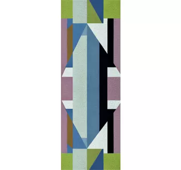 Pegatina con formas abstracto geométrico - TenVinilo