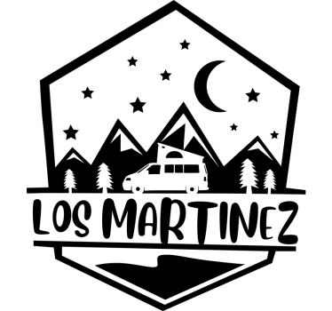 Pegatina caravana viajar en autocaravana - TenVinilo