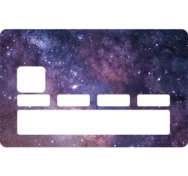Pegatina para tarjeta de crédito universe - TenVinilo
