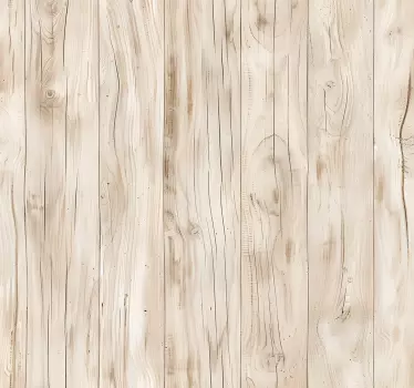 Vinilo pared comedor madera clara para mesa - TenVinilo