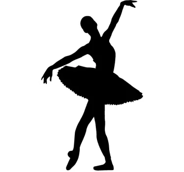 Adhesivo decorativo ballet clásico - TenVinilo