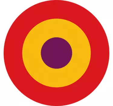 Pegatina bandera de España Republicana - TenVinilo