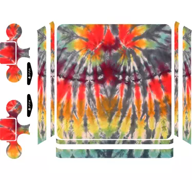 Skin PS4 adhesiva multicolor - TenVinilo
