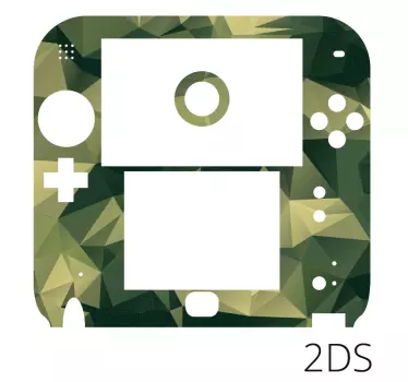 Vinilo ornamental camuflaje nintendo - TenVinilo
