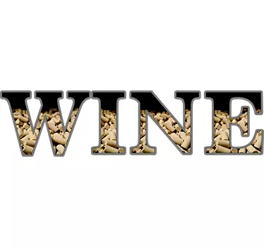 Vinilo corcho pared wine - TenVinilo