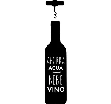 Vinilo para cocina ahorra agua - TenVinilo
