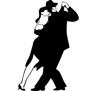 Vinilo decorativo baile tango - TenVinilo