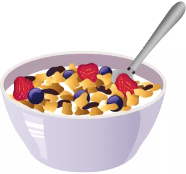 Vinilo decorativo bol cereales - TenVinilo