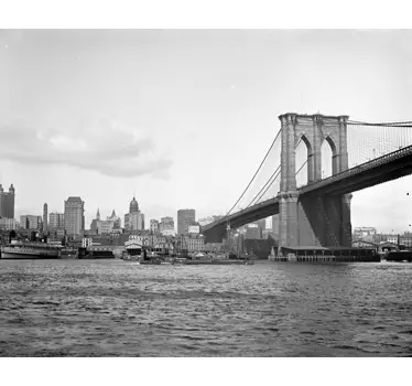 Vinilo decorativo Brooklyn Bridge - TenVinilo