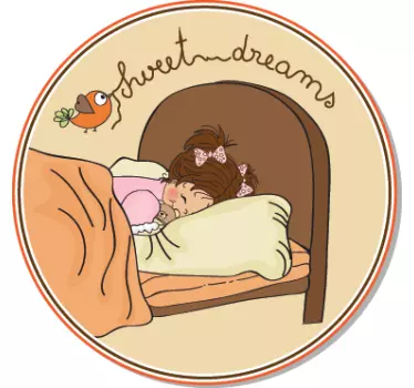 Vinilo decorativo cabecero sweet dreams - TenVinilo