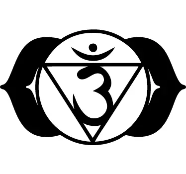Vinilo decorativo chakra ajna - TenVinilo